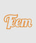 Teem Transfer Sticker (2 pack)